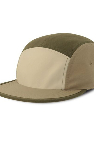 ATLANTIS AT316 - 5-panel flat brim cap with washed-out effect