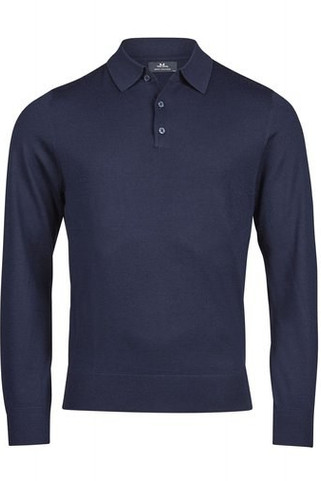 TEE JAYS TJ6002 - Langärmliges Woll-Poloshirt