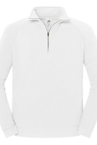 FRUIT OF THE LOOM SC2288 - Sweatshirt med dragkedja i kragen