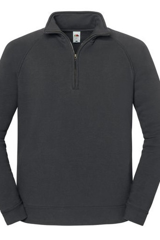 FRUIT OF THE LOOM SC2288 - Zipped collar sweatshirt