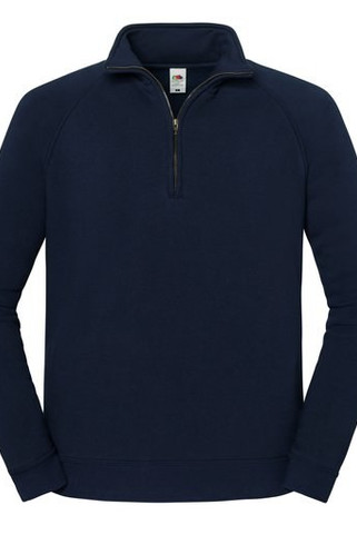 FRUIT OF THE LOOM SC2288 - Zipped collar sweatshirt