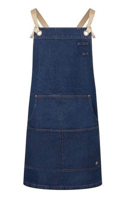 KARLOWSKY KYLS41 - Urban-style denim bib apron