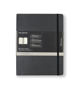 Moleskine 100473 - Planificador de proyectos profesional XL de tapa dura rayado