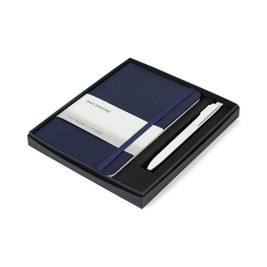 Moleskine 100477 - Medium Notebook and GO Pen Gift Set
