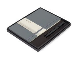 Moleskine 100479 - Large Notebook and GO Pen Gift Set
