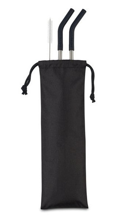 Aviana 100552 - ™ Poppy 2-Pack Stainless Straw Set