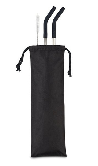 Aviana 100552 - ™ Poppy 2-Pack Stainless Straw Set