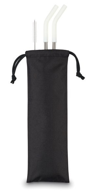 Aviana 100552 - ™ Poppy 2-Pack Stainless Straw Set