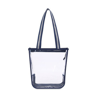 GiftRetail 100796 - Sigma Clear Zippered Tote