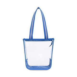 GiftRetail 100796 - Sigma Clear Zippered Tote