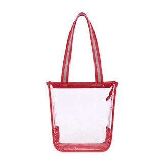 GiftRetail 100796 - Sigma Clear Zippered Tote