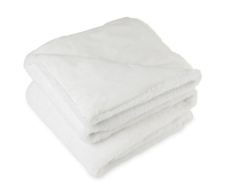 GiftRetail 100960 - Luxe Faux Fur Throw Blanket
