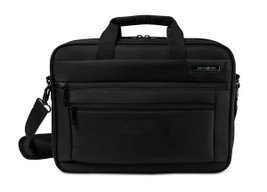 Samsonite 101324 - Cartera para portátil clásica de ajuste perfecto con dos fuelle
