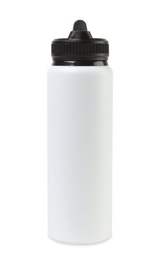 GiftRetail 101362 - Jett Aluminum Straw Lid Hydration Bottle - 32 Oz.