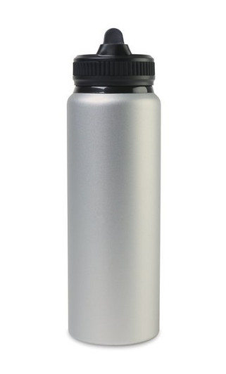 GiftRetail 101362 - Jett Aluminum Straw Lid Hydration Bottle - 32 Oz.