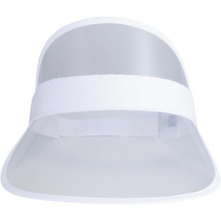 Bright cap with transparent visor - EgotierPro 39571