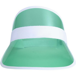 Bright cap with transparent visor - EgotierPro 39571