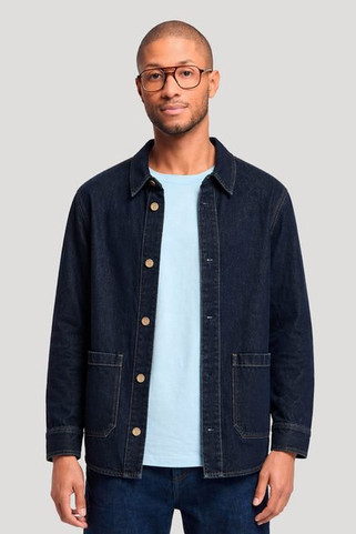 Les Filosophes MONTESQUIEU - Surchemise unisexe en denim