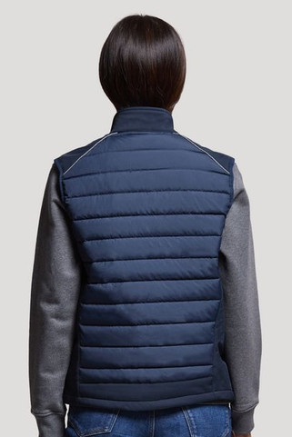 Mustaghata MORZINE - Bodywarmer hybride femme Made in France