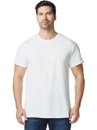 Gildan G30NLB0 - Gildan Light Cotton No Label Open End 150 Regular Tee Adult