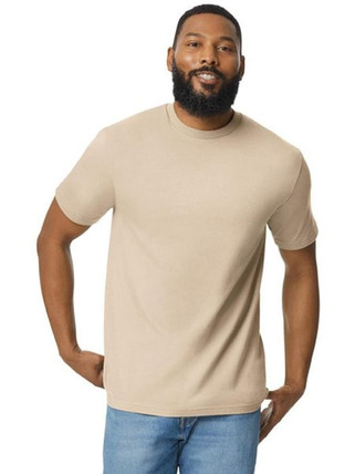 Gildan G65ENLB0 - Gildan Softstyle Midweight No Label Ringspun 185 Regular Tee Adult