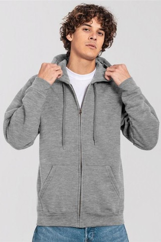 Fruit Of The Loom F62286 - FotL Iconic Premium Combed 300 Regular Fit Zip Hood Adult