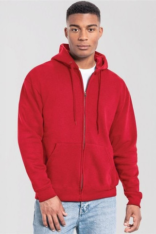 Fruit Of The Loom F62286 - FotL Iconic Premium Combed 300 Regular Fit Zip Hood Adult