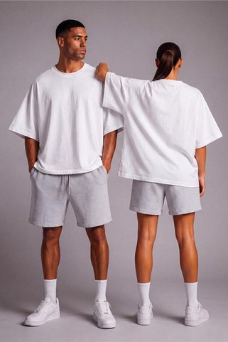 Casual Classics CRBT320 - Casual Core Combed 180 Oversize 2 Piece Tee