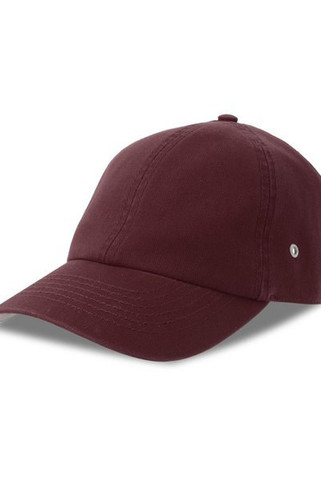 Atlantis ACACTN - Atlantis Action S 6 Panel Unstructured Low Profile Curved Visor Chino Organic Cap