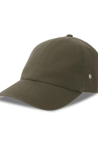 Atlantis ACACTN - Atlantis Action S 6 Panel Unstructured Low Profile Curved Visor Chino Organic Cap