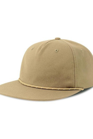 Atlantis ACCHAO - Atlantis Chao 5 Panel Unstructured Low Profile Flat Visor With Rope Organic Cap
