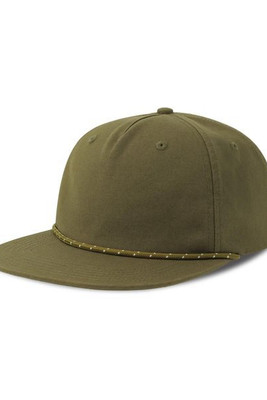 Atlantis ACCHAO - Atlantis Chao 5 Panel Unstructured Low Profile Flat Visor With Rope Organic Cap