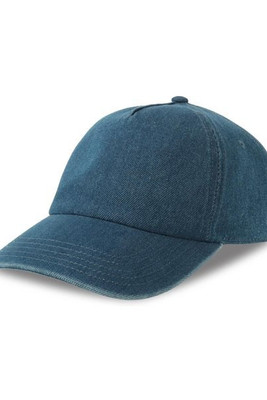 Atlantis ACIRAC - Atlantis Iraya 5 Panel Unstructured Low Profile Mid Visor Denim Recycled Cap