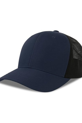 Atlantis ACNILA - Atlantis Nila 6 Panel Structured Low Profile Mid Visor Stretch Fully Closed Recycled Trucker Cap