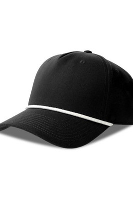 Atlantis ACPAKA - Atlantis Paka 5 Panel Structured High Profile Mid Visor With Rope Recycled Cap