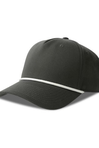 Atlantis ACPAKA - Atlantis Paka 5 Panel Structured High Profile Mid Visor With Rope Recycled Cap
