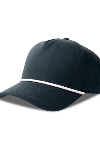 Atlantis ACPAKA - Atlantis Paka 5 Panel Structured High Profile Mid Visor With Rope Recycled Cap