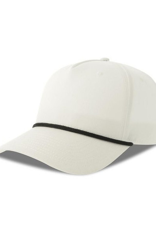 Atlantis ACPAKA - Atlantis Paka 5 Panel Structured High Profile Mid Visor With Rope Recycled Cap