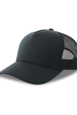Atlantis ACRAJS - Atlantis Rapper Jersey S 5 Panel Structured Mid Profile Mid Visor Recycled Trucker Cap