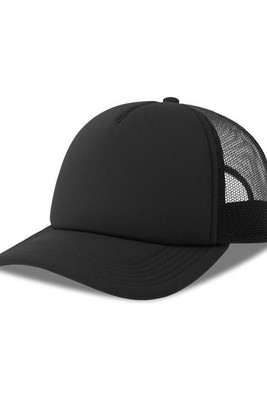 Atlantis ACRPPR - Atlantis Rapper S 5 Panel Structured Foam Mid Profile Curved Visor Recycled Trucker Cap