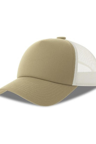Atlantis ACRCRD - Atlantis Record S 5 Panel Structured High Profile Mid Visor Recycled Trucker Cap