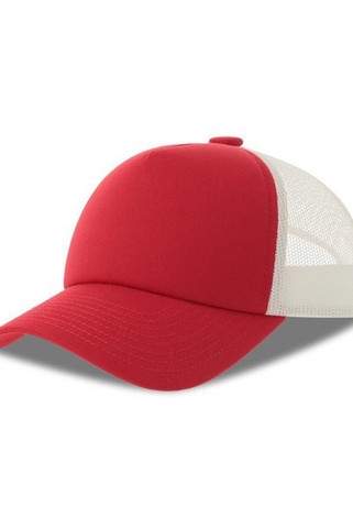 Atlantis ACRCRD - Atlantis Record S 5 Panel Structured High Profile Mid Visor Recycled Trucker Cap