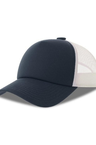 Atlantis ACRCRD - Atlantis Record S 5 Panel Structured High Profile Mid Visor Recycled Trucker Cap