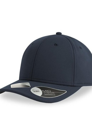 Atlantis ACSKYC - Atlantis Skye 6 Panel Structured Mid Profile Mid Visor Dope Dye Recycled Cap