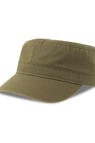 Atlantis ACUNIS - Atlantis Uniform S 2 Panel Unstructured Curved Visor Twill Organic Military Cap