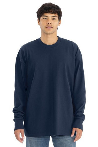 Next Level Apparel N7211 - NLA Heavyweight Combed 230 Oversize Fit L/S Tee Adult