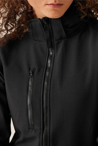 Regatta Professional RTRA702 - Regatta Venturer 300 3 Layer Hooded Softshell F/Z Ladies