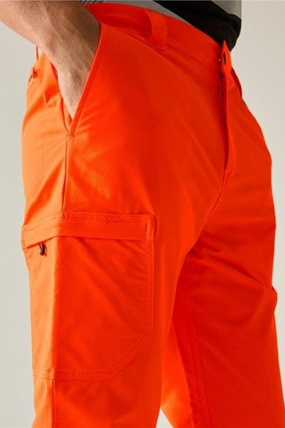 Regatta Professional RTRJ629 - Regatta Pro Action Hi Vis Stretch 155 Action Trousers Adult