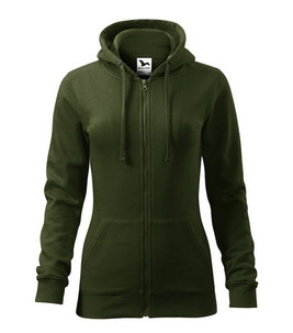 Malfini 411 - Trendy Zipper Sweatshirt Ladies