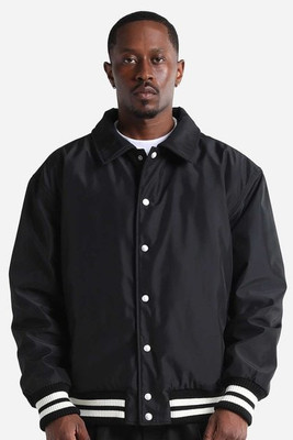 Shaka Wear SHCVBJ - Unisex Collared Varsity Jacket